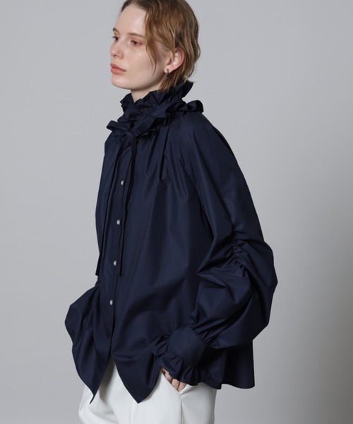 CADUNE（カデュネ）の「フリル衿ブラウス（シャツ/ブラウス）」 - WEAR