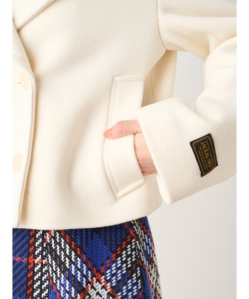 SNIDEL（スナイデル）の「ウールショートPコート（その他アウター