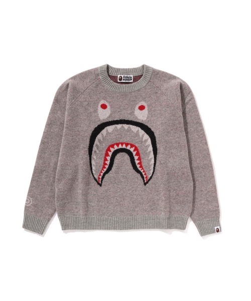 SHARK WOOL MIX SWEATER（ニット/セーター）｜A BATHING APE（ア