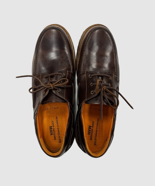 セール】HEINRICH DINKELACKER W-NAME LEATHER MOCCASINS（モカシン