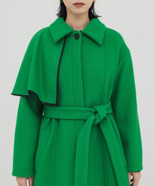 UNITED TOKYO（ユナイテッドトウキョウ）の「2wayハーフケープコート