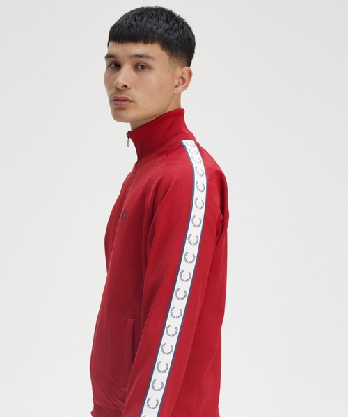 FRED PERRY（フレッドペリー）の「Taped Track Jacket／フレッドペリー