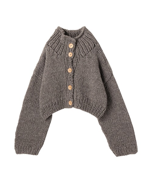 ETRE TOKYO（エトレトウキョウ）の「スタンドネックハンドニット