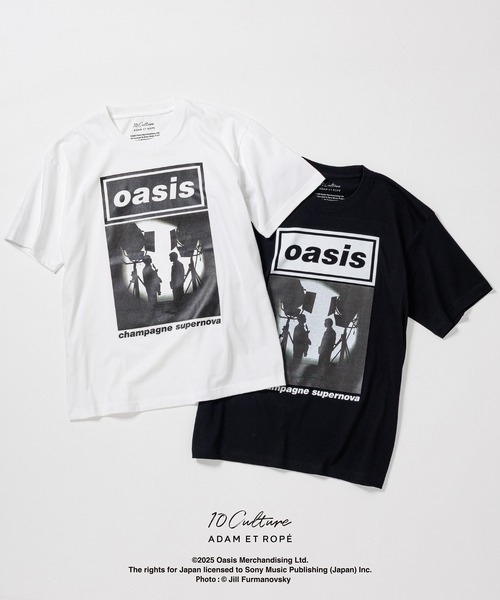 oasis 10Culture / ADAM ET ROPE'】Artwork design TSH（Tシャツ
