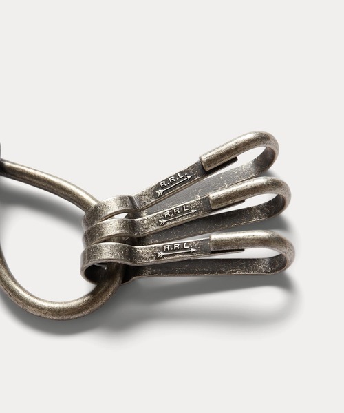 RRL（ダブル アール エル）の「レザー キー フォブ（キーホルダー