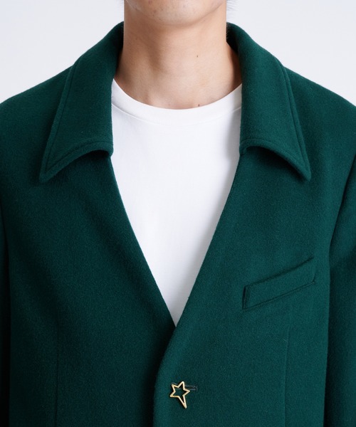 セール】【BED j.w. FORD/ベッドフォード】Lapel-less Jacket