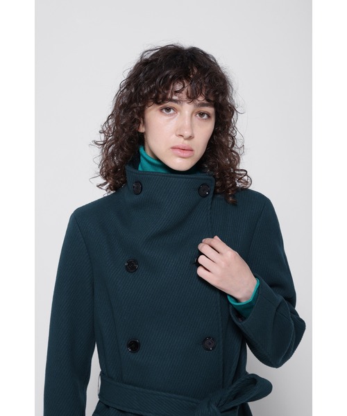 BOSS（ボス）の「ウールブレンドツイル ダブルブレストコート（その他