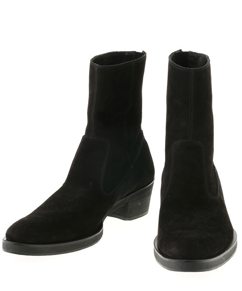 NO ID.（ノーアイディ）の「mko5240-バックZIPヒールブーツ（ブーツ