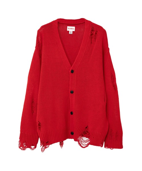 KAMIYA（カミヤ）の「Distressed Knit Cardigan（カーディガン/ボレロ