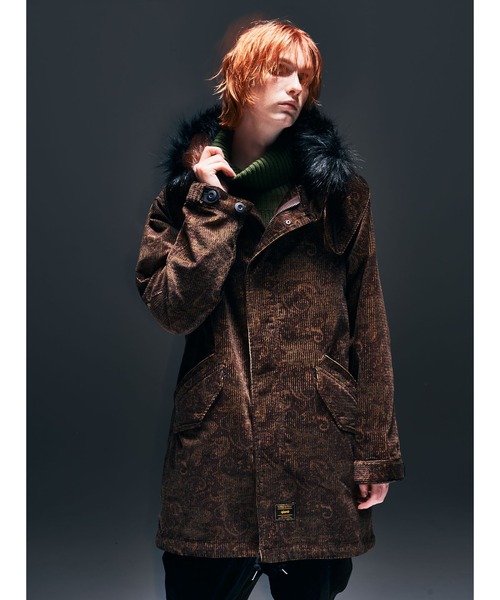 glamb（グラム）の「Corduroy Mods Coat / コーデュロイモッズコート