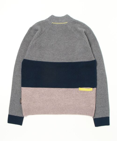 narifuri（ナリフリ）の「カラーパネルウォッシャブルミッドネック