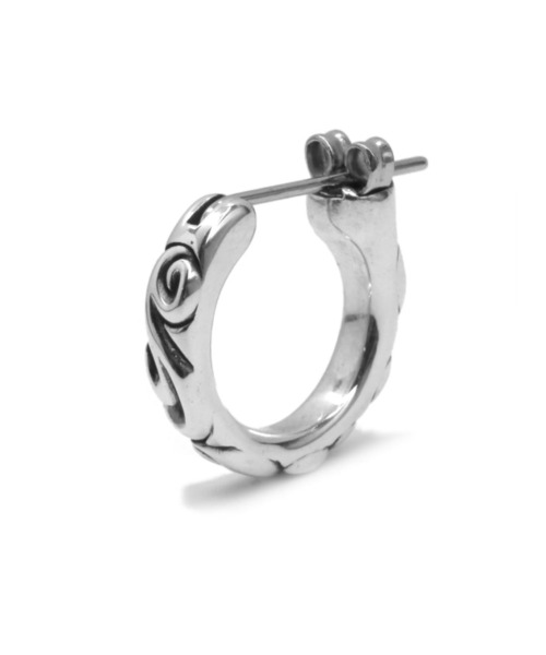 LH HOWL クロッシングピアス/タテガミスクロール/シルバー925（ピアス