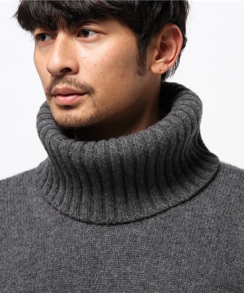 BATONER（バトナー）の「BATONER: ウール/カシミヤ タートルネック