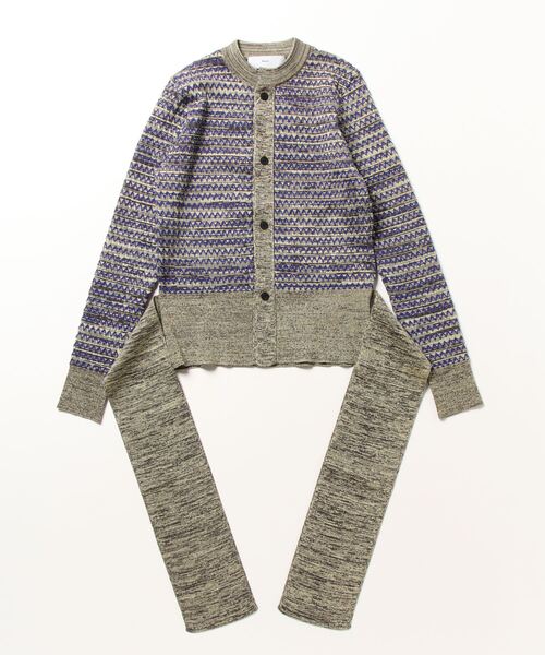 TOGA PULLA（トーガ プルラ）の「TOGA PULLA Wide rib knit cardigan