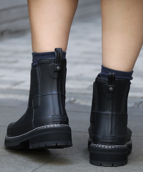 セール】【HUNTER/ハンター】 W REFINED STITCH DETAIL CHELSEA