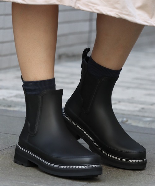 セール】【HUNTER/ハンター】 W REFINED STITCH DETAIL CHELSEA