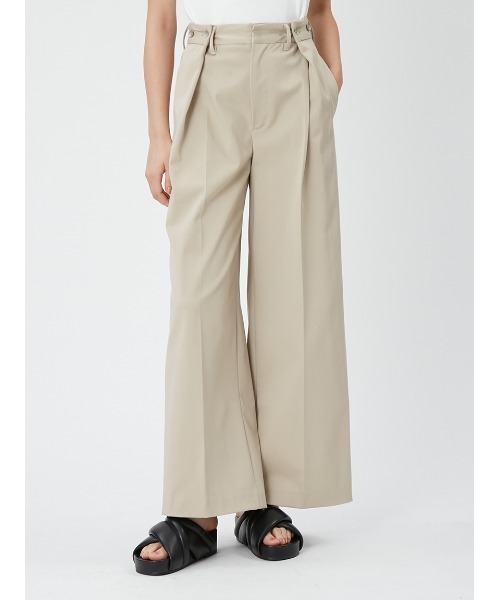 FRAY I.D（フレイアイディー）の「【pierre cardin】タックワイド