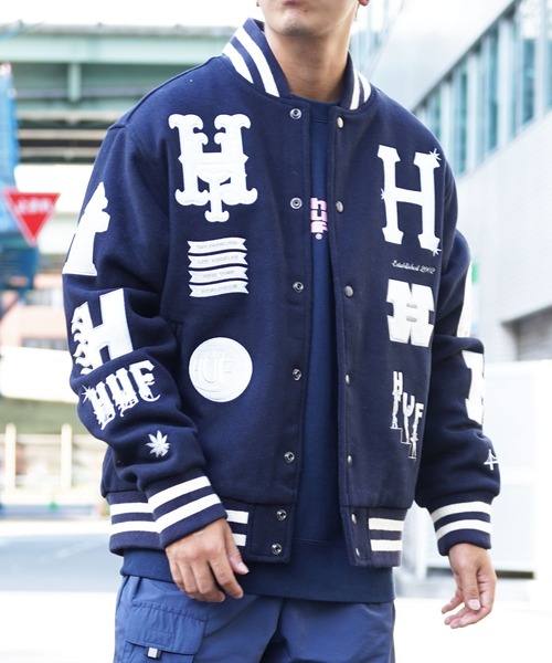 HUF（ハフ）の「HUF ハフ ベースボールカラー 20th 中綿 スタジアム