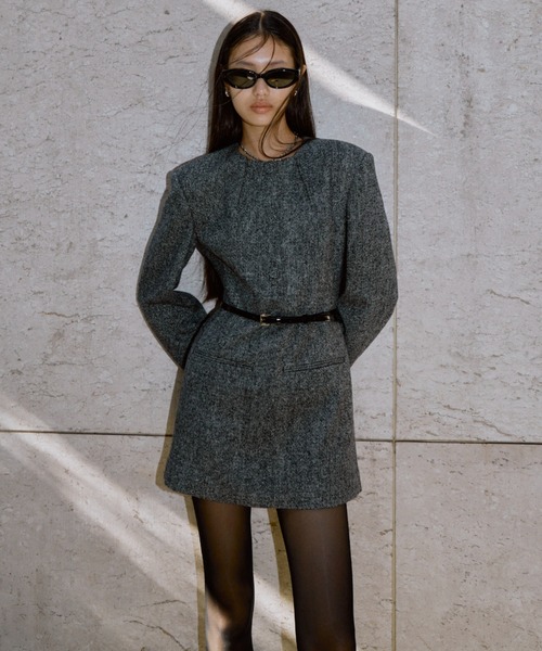 JOSE MOON（ジョゼムーン）の「CLASSIC TWEED MINI DRESS/クラシック