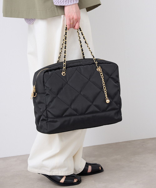 OUTDOOR/アウトドア SLOBE別注 キルティング2WAYショルダーバッグ