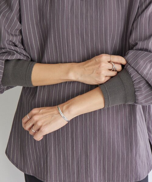 袖口ニットシャツ（シャツ/ブラウス）｜BEARDSLEY（ビアズリー）の