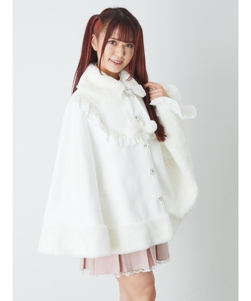 Ank Rouge（アンクルージュ）の「リボンポケットケープコート（その他