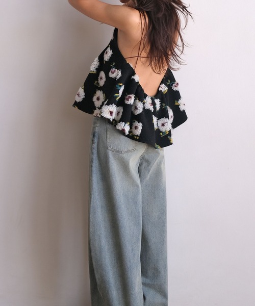 AKTE（アクテ）の「ボアキャミソール（シャツ/ブラウス）」 - WEAR