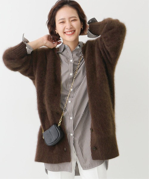 Spick & Span（スピックアンドスパン）の「FURKNITワイドVカーディガン