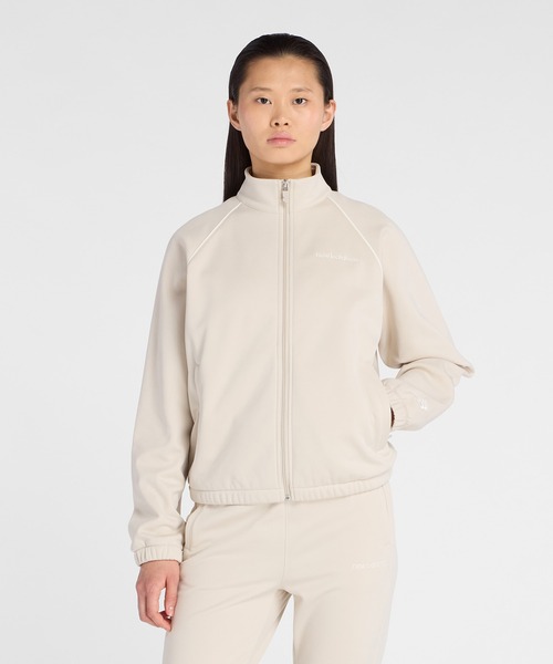 セール】ブラッシュドダブルニットジャケット（ジャージ）｜New