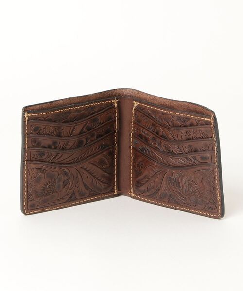 RRL（ダブル アール エル）の「ハンドツールドレザー ビルフォールド