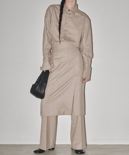 TODAYFUL（トゥデイフル）の「TODAYFUL Saxony Pocket Shirts