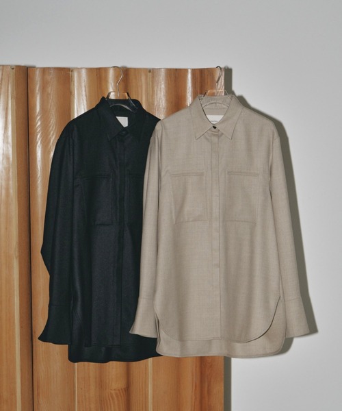 TODAYFUL（トゥデイフル）の「TODAYFUL Saxony Pocket Shirts