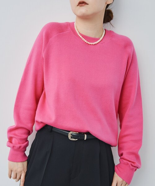 一部カラーWEB限定》スイビコットンプルオーバー（ニット/セーター