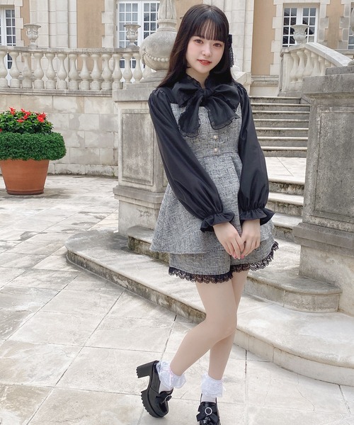 ROJITA（ロジータ）の「BIGリボンツイードセットアップ（セットアップ