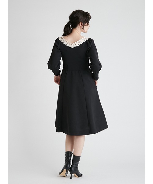 CELFORD（セルフォード）の「カットワークホールガーメントワンピース