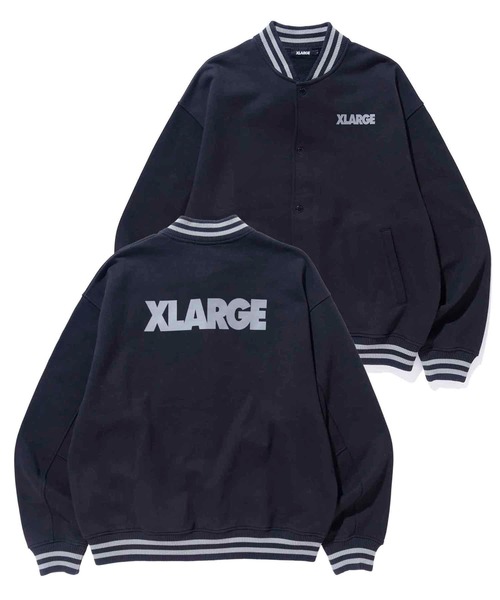 XLARGE（エクストララージ）の「SWEAT VARSITY JACKET（スタジャン