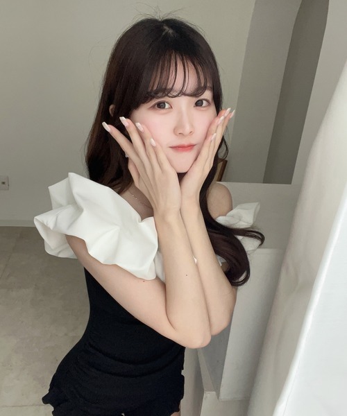 RiLi（リリ）の「ボリュームフリル2way水着【RL】（水着）」 - WEAR