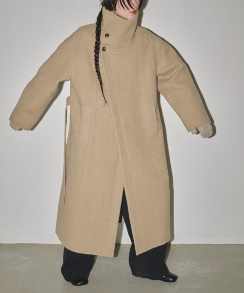 TODAYFUL（トゥデイフル）の「TODAYFUL Standcollar Wool Coat