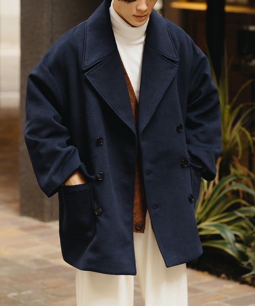 epnok（エプノック）の「Double Breasted Half Coat/ダブルブレスト