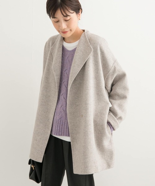 セール】ウールリバーミドルガウンコート（その他アウター）｜URBAN