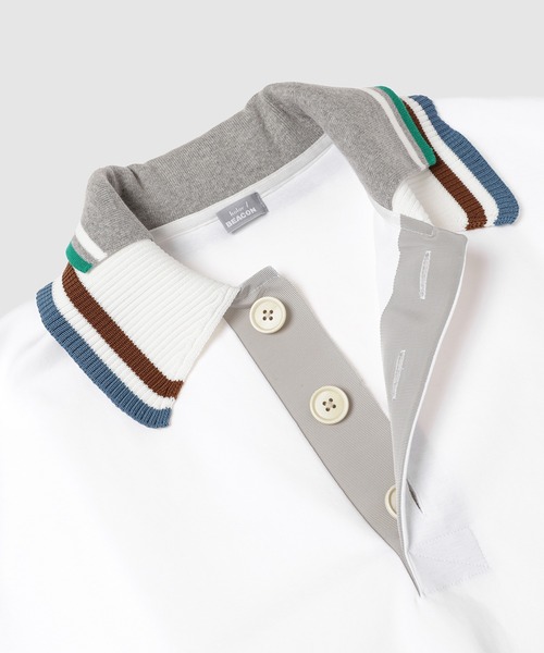 kolor BEACON（カラービーコン）の「25SBM- T09235（ポロシャツ）」 - WEAR