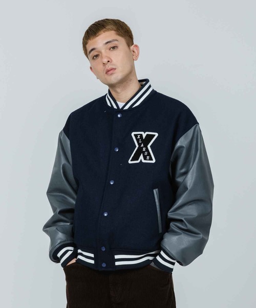 XLARGE（エクストララージ）の「OG VARSITY JACKET（スタジャン）」 - WEAR