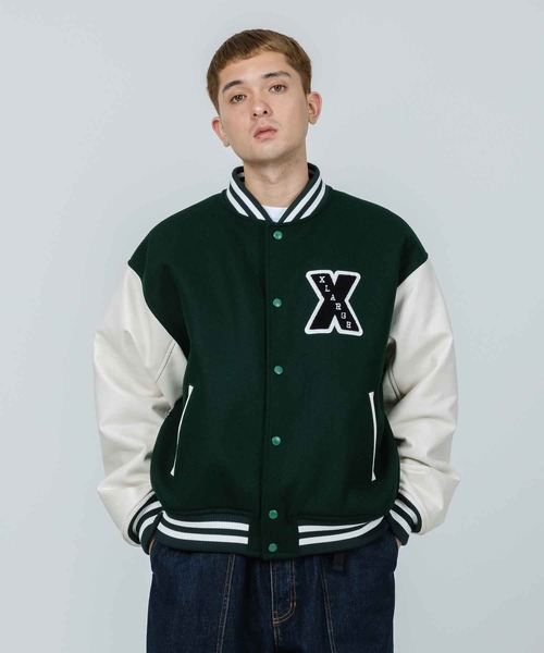 XLARGE（エクストララージ）の「OG VARSITY JACKET（スタジャン）」 - WEAR