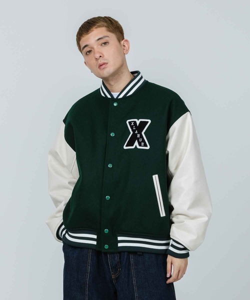 XLARGE（エクストララージ）の「OG VARSITY JACKET（スタジャン）」 - WEAR