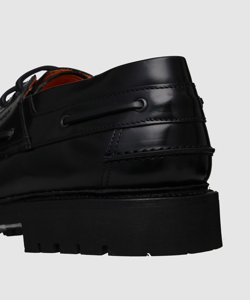 セール】「HEINRICH DINKELACKER」W-NAME MOCCASHINS BLACK（モカシン