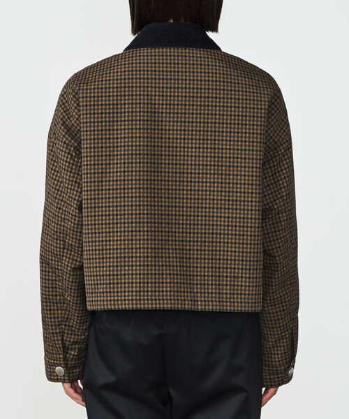 DANTON | 中綿ナイロン ショートジャケット WOMEN（ナイロンジャケット