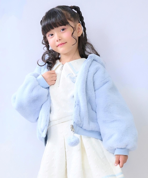 セール】リバーシブル フェイクファーブルゾン（ブルゾン）｜mezzo