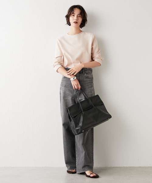 Whim Gazette（ウィムガゼット）の「ダブルクロスプルオーバー（シャツ