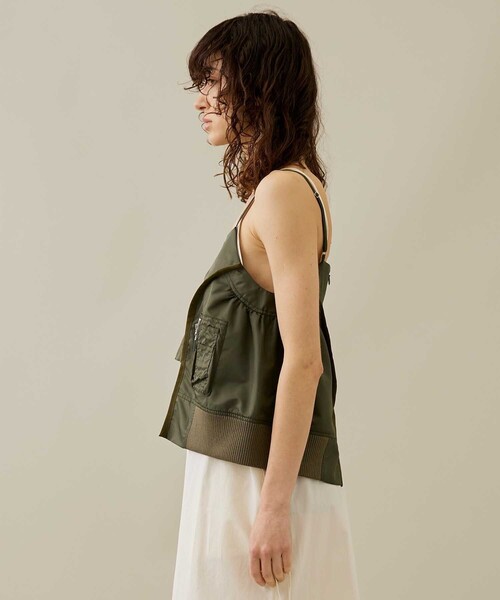 UN3D./アンスリード】MA-1キャミソール（キャミソール）｜UN3D