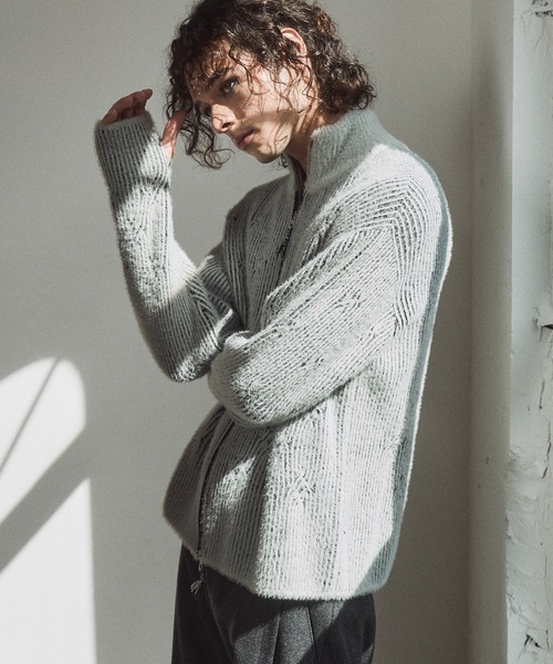 CASPER JOHN（キャスパージョン）の「Feather drivers knit/フェザー